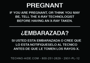 Bilingual Pregnancy X-Ray Signs