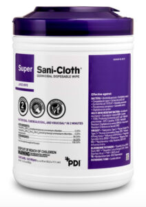 Sani-Cloth® Purple Top Super Cleaning Wipes