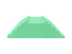 YCAC - Coated Bilateral Pediatric Oblique Finger Block Sponge (Stealth)