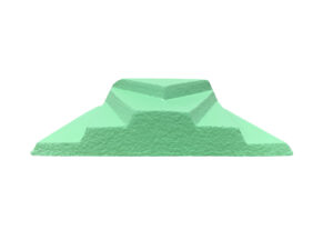 YCAE - Copy of Coated Pediatric Lateral Finger Block Sponge (Stealth)