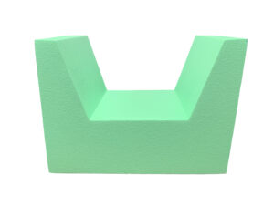 YCAW - Coated Adult Myelogram Block Sponge (Non-Stealth)