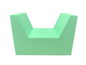 YCAX-MR - MR Safe Coated Child Myelogram Block Sponge (Non-Stealth)