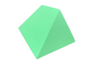 YCBC - Coated 45° 13.5x10x7 Spinal Body Wedge Sponge (Stealth)