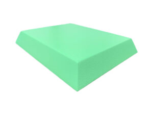 YCBN-MR - MR Safe Coated 20.5x16.25x3 Rectangle Sponge (Stealth)