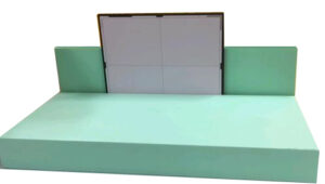 YCFQ - Coated Decubitus Block with Image Receptor Plate/Cassette Holder (Non-Stealth)