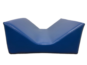 YVAM-MR - MR Safe Vinyl Covered Flat Bottom V-Trough/AP & PA Adult Head Holder Sponge