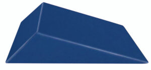 YVF40-MR - MR Safe Vinyl Covered 17x13x6 Knee Wedge Bolster Sponge