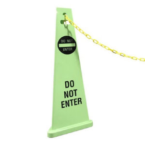 MRI Non-Magnetic Replacement "Do Not Enter" Floor Cone