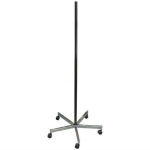 MRI Non-Magnetic Equipment Stand with Non-Locking Casters