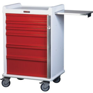 MRI Non-Magnetic Breakaway Lock Cart