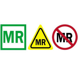 MRI Non-Magnetic Multi Pack MR Stickers Set of 50 each