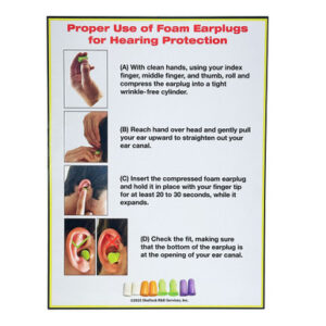 Proper Use of Foam Earplugs For Hearing Protection