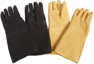 Lead Radiation Protection Gloves - Leather