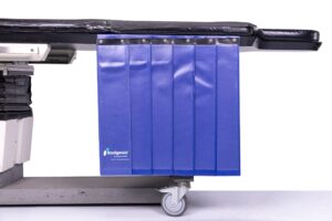 Lead Double-Sided Saddle Bag Style Table Shield