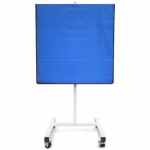 Max Mobile Lead Shield with H Base Shield 48"L x 48"W .50mm Pb Eq