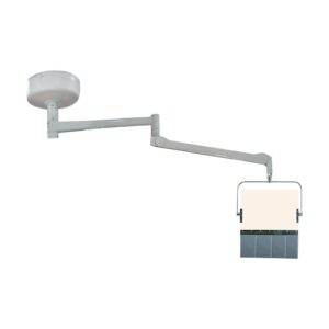Ceiling Mounted Lead Acrylic (0.5mmPbEq) Barrier with Lead Curtain