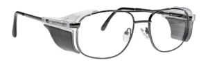 Radiation Protective Eyewear Metal Frame Model 202 54 Eye Gunmetal